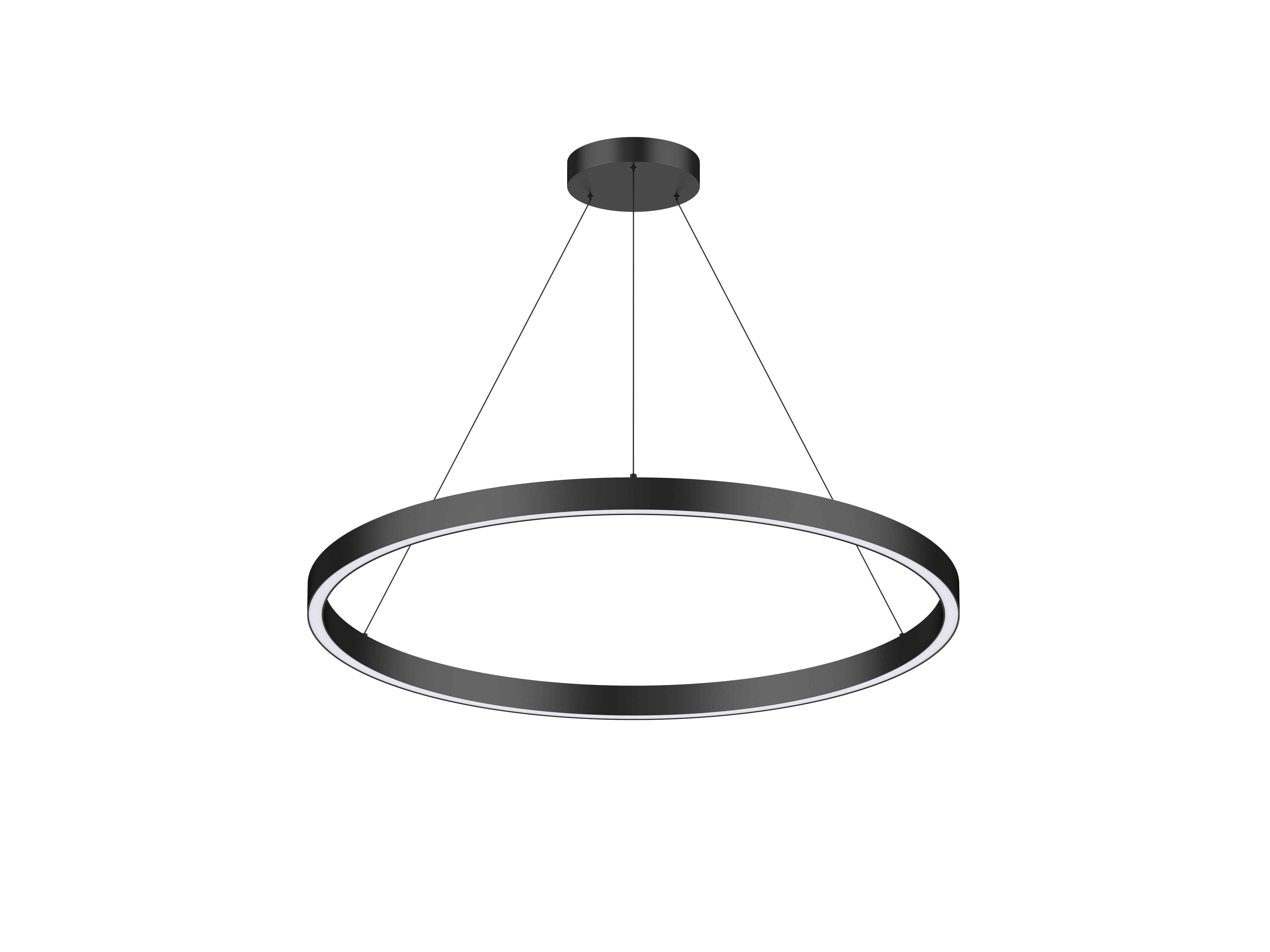 JUPITER Ø800mm 46W-830/840 up/down DALI zwart
