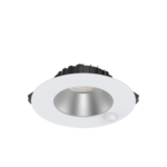 HELIOS 180 + sensor 12W wit/zilver sn/st