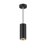 PROPUS Ø65 plafondrozet + pendelset 2m zwart
