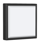 CARINA SQ 250x250mm 15W zwart
